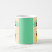 1930年代の象のジャンプ遊ロープ コーヒーマグカップ (中央)