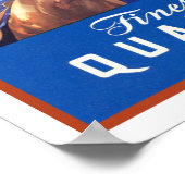 1930年代の「ピント」カウボーイ・ベジタブル広告 ポスター (角)