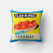 1930年代のFlav-R-Pacの送信さくらんぼ クッション (裏面)