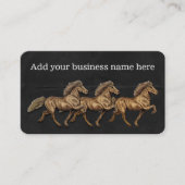 1930年代アイスランド馬 名刺 (正面)