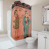1930年代アリー·ウープ漫画ズ·ケーブマン·ギングズル シャワーカーテン (インサイチュ)