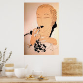 1930年代アールデコファッション時代 ポスター (キッチン)