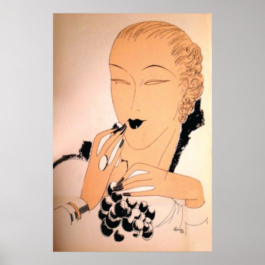 1930年代アールデコファッション時代 ポスター (正面)