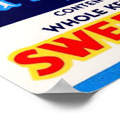 1930年代イジル甘いコーンのラベル ポスター (角)