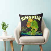 1930年代キングフィッシュのアスパラガスカルレーベル クッション (椅子)