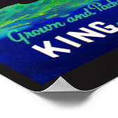 1930年代キングフィッシュのアスパラガスカルレーベル ポスター (角)