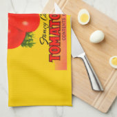 1930年代クラウディアトマトペーストラベル キッチンタオル (四つ折り)