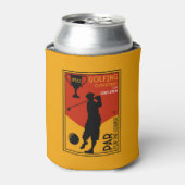 1930年代ゴルフアークラシックトプリント 缶クーラー (缶正面)