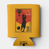 1930年代ゴルフアークラシックトプリント 缶クーラー (裏面)
