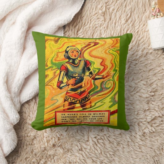 1930年代バックロジャーズ漫画ウィルマデアリング クッション (ブランケット)