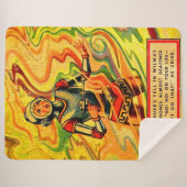 1930年代バックロジャーズ漫画ウィルマデアリング シェルパブランケット (正面(横))