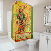 1930年代バックロジャーズ漫画ウィルマデアリング シャワーカーテン (インサイチュ)