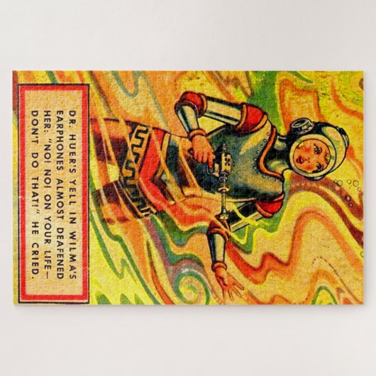 1930年代バックロジャーズ漫画ウィルマデアリング ジグソーパズル (横)