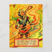 1930年代バックロジャーズ漫画ウィルマデアリング ポストカード (正面)