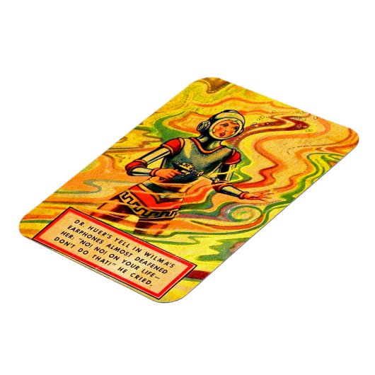 1930年代バックロジャーズ漫画ウィルマデアリング マグネット (左側)