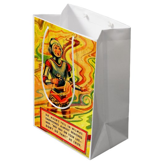 1930年代バックロジャーズ漫画ウィルマデアリング ミディアムペーパーバッグ (裏面アングル)