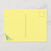 1930年代ファッショナブルビーチパジャマ葉書 ポストカード (裏面)