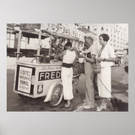 1930年代フランスのカンヌ ポスター