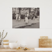 1930年代フランスのカンヌ ポスター (キッチン)