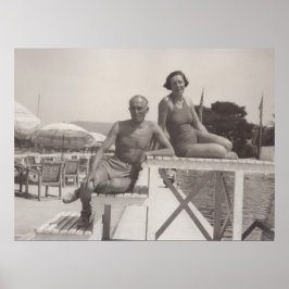 1930年代フランスのカンヌ ポスター