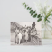 1930年代フランス，カンヌで過ごす休日 シーズンポストカード (スタンド正面)