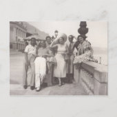 1930年代フランス,カンヌで過ごす休日 シーズンポストカード (正面)