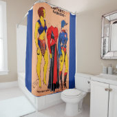 1930年代プリンセス·アウラフラッシュ·ゴードン2号 シャワーカーテン (インサイチュ)