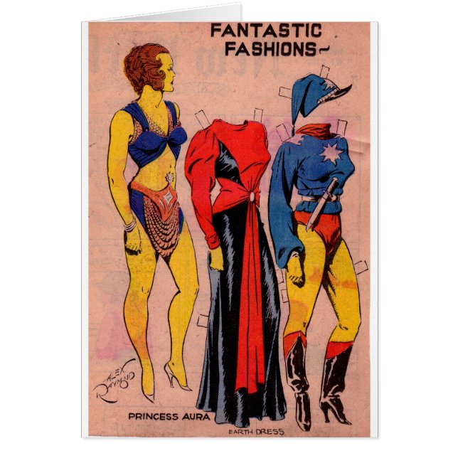 1930年代プリンセス「アウラ紙」フラッシュゴードン (正面)