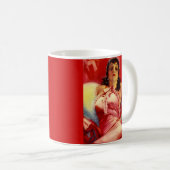 1930年代ホットプリント コーヒーマグカップ (正面右)