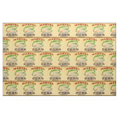 1930年代マーベル缶コーンラベル ファブリック (ファットクウォーター)