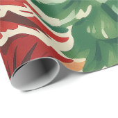 1930年代レトロクリスマスラッピング紙 ラッピングペーパー (ロールコーナー)