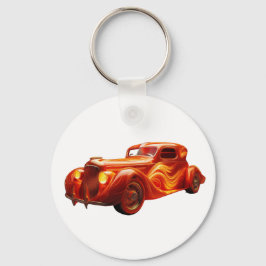 1930年代改造「炎」の仕絵を描事 キーホルダー