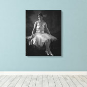 1930年代黒人女性 キャンバスプリント (インサイチュ (ウッドフロア))