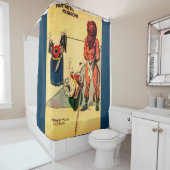 1930年代、フラッシュ·ゴードン出身の王子トゥン·ライオン·マン シャワーカーテン (インサイチュ)