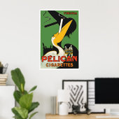 1930年代 フランスの煙草広告 ポスター (ホームオフィス)