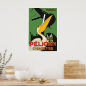 1930年代 フランスの煙草広告 ポスター (キッチン)