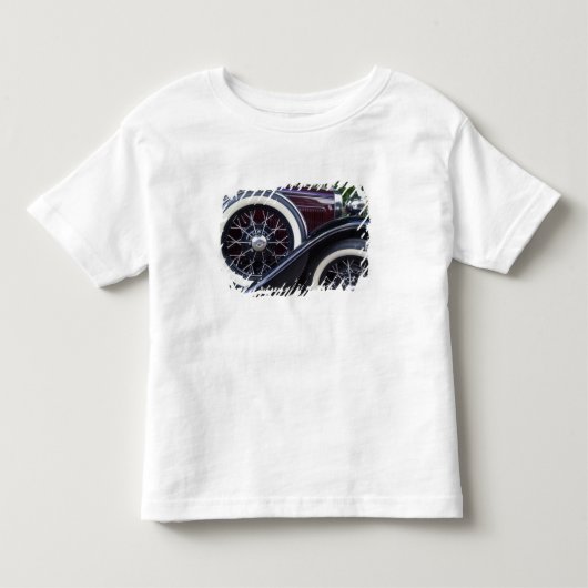 1930年式フォードA クラシックカー トドラーTシャツ (正面)