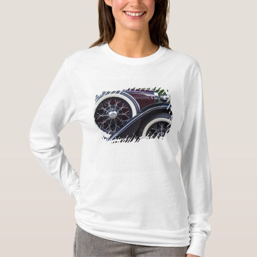 1930年式フォードA クラシックカー Tシャツ (正面)