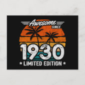 1930年限定復刻デザイン かっこいい 1930年からずっと ポストカード (正面)