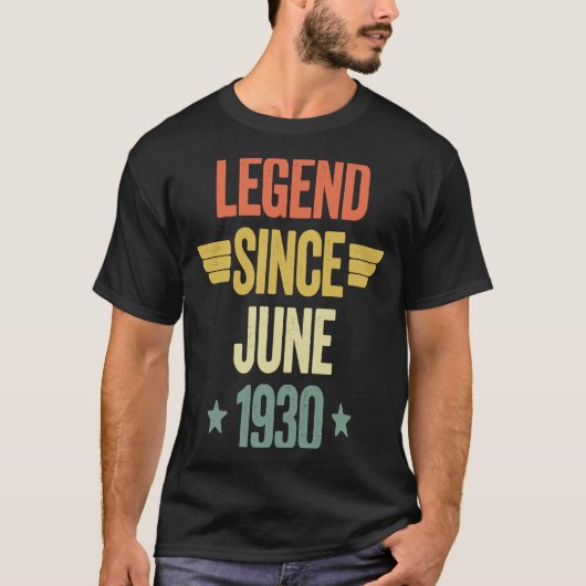 1930年6月以来の伝説 Tシャツ (正面)