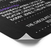 1930生まれ年90歳の誕生日パーティーにサイン ポスター (角)