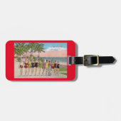 1930-40マイアミはがきキチクールシュ ラゲッジタグ (正面横)