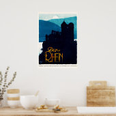 1930 Der Rheinドイツ旅行ポスター ポスター (キッチン)