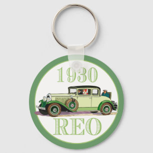 1930 REOクラウド飛んでいるモデル20 キーホルダー