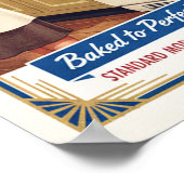 1930 Vintage Sunrise Range Oven Advertising ポスター (角)