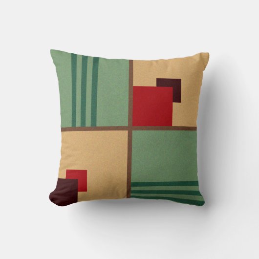 1930sアールデコデザイン クッション (正面)