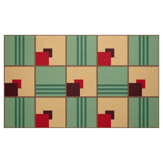 1930sアールデコデザイン ファブリック (ファットクウォーター)