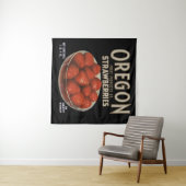 1930sオレゴンいちごラベルプリント タペストリー (インサイチュ(横))