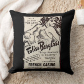 1930sフォリーズベルゲーレアドプリント クッション (ブランケット)