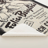 1930sフォリーズベルゲーレアドプリント シェルパブランケット (3/4)